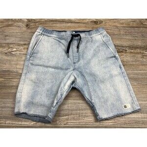 LIRX Men's Denim Shorts Urban Modern Streetwear Grunge Skater Size 32